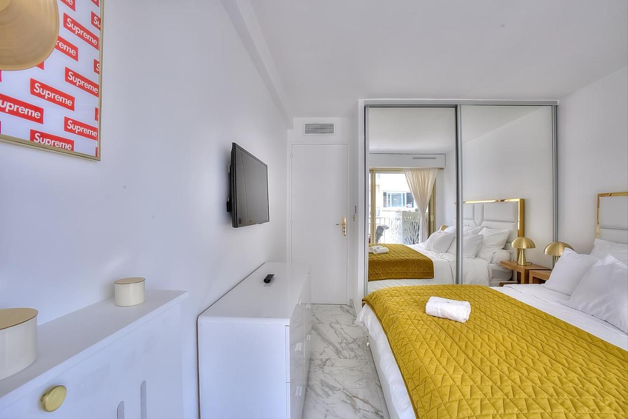 Luxury 4 Stars Apartment With 2 Terraces, Cannes Croisette Exterior foto